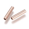 Ion Plating(IP) 304 Stainless Steel Tube Beads STAS-L216-23F-RG-2