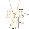 201 Stainless Steel Jewelry Set FS-WG80F87-01-2