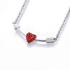 304 Stainless Steel Pendant Necklaces NJEW-O104-02P-1