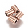 Ion Plating(IP) 304 Stainless Steel Tube Beads STAS-L216-23C-RG-1