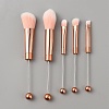 Beadable Makeup Brushes Set MRMJ-WH0070-96B-1