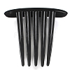 Hair Accessories Plastic Hair Comb Findings X-OHAR-S185-08-1