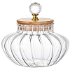 Glass Pumpkin Storage Container with Lid PW-WGE3F4E-01-1