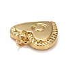 Rack Plating Real 18K Gold Plated Brass Pendants KK-E260-01G-C-3