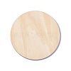 Wooden Carved Cup Mats LS-AJEW-P103-01I-2