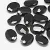 Pointed Back Glass Rhinestone Cabochons RGLA-T080-8x10mm-02-1