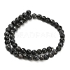 Natural Larvikite Beads Strands G-C280-B06-8mm-3
