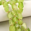 Raw Rough Natural Quartz Crystal Beads Strands G-Z131-J01-09-1