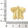 304 Stainless Steel Pendants STAS-I322-23G-3