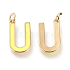 Brass Enamel Pendants KK-R139-02U-2