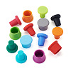 14Pcs 14 Styles Silicone Bottle Stopper AJEW-TA0002-54-2