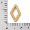 Rack Plating Brass Micro Pave Cubic Zirconia Twister Clasps KK-NH0002-06G-02-3