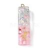 Resin Pendants RESI-B029-01P-I-1