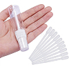 PET Plastic Refillable Lotion Perfume Pump Spray Bottle and 2ml Disposable Plastic Dropper MRMJ-BC0001-13-6