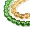 Transparent Glass Beads Strands GLAA-N058-4mm-B01-4