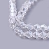 Imitation Crystal Glass Beads Strand X-YS-TAC0002-01-4mm-2