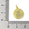 Brass Micro Pave Cubic Zirconia Pendants KK-M283-13E-01-3