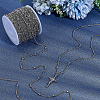 Stainless Steel Satellite Chains CHS-WH0001-12-4