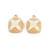 Brass Alloy Pendants KK-R226-17G-07-1