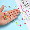 Eco-Friendly Transparent Acrylic Beads TACR-YW0001-07I-8