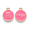 Alloy Enamel Pendants LS-X-ENAM-S124-01B-03B-1