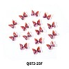 3D Resin Butterfly Nail Charms MRMJ-Q072-25F-2