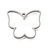 304 Stainless Steel Hollow Pendants STAS-D381-02D-P-1