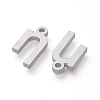 Tarnish Resistant 304 Stainless Steel Pendants STAS-A045-17P-2