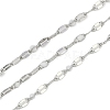 Brass Dapped Chains AJEW-Q153-02P-17-1