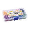 10 Color Glass Beads EGLA-X0002-B-4