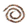 Natural Ocean Agate/Ocean Jasper Beads Strands G-D0002-B28-2