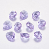 Faceted Glass Rhinestone Pendants RGLA-F053-E-371-1