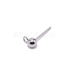 304 Stainless Steel Ball Stud Earring Post FIND-SZC0006-01C-P-2
