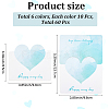 60Pcs 6 Colors Paper Greeting Cards DIY-GF0011-24-2