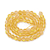 Synthetic Moonstone Beads Strands G-R375-8mm-A07-2