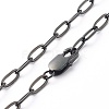 304 Stainless Steel Cable Chain Necklaces NJEW-JN03628-6