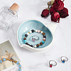 Conch Shape Ceramics Ashtray DIY-WH0430-617G-4
