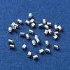 925 Sterling Silver Spacer Tube Beads STER-Z006-01B-S-2
