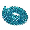 Transparent Glass Beads X-EGLA-A035-T10mm-D12-3
