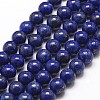 Natural Lapis Lazuli Bead Strands G-G953-03-10mm-1