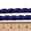 Opaque Glass Beads Strands X-GLAA-Z015-02D-4