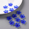 Frosted Acrylic Bead Caps MACR-S371-08A-751-6