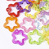 Transparent Acrylic Pendants TACR-S133-074-1