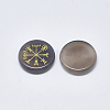 Natural Grey Agate Cabochons G-T122-39H-2