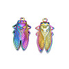 Ion Plating(IP) 201 Stainless Steel Pendants X-STAS-S119-165M-4