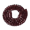 Transparent Glass Beads Strands GLAA-R041-8x8mm-A10-2