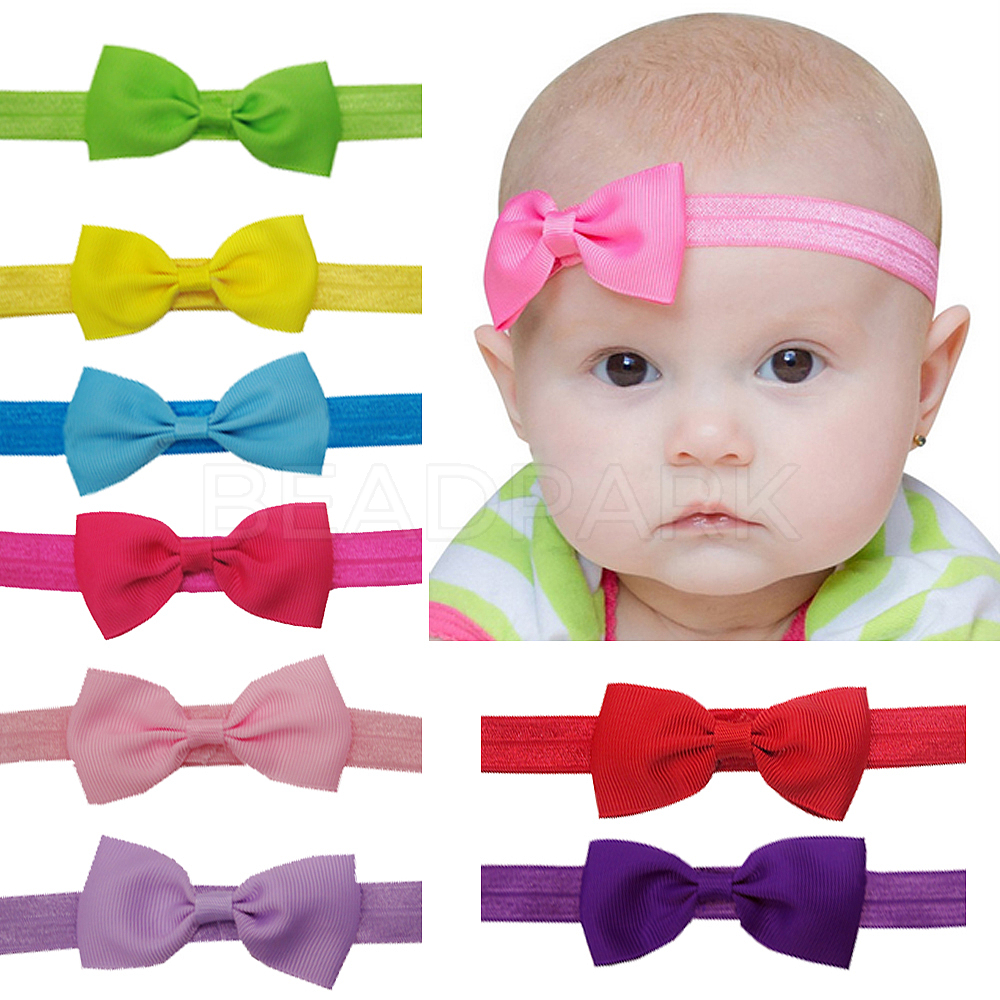 Elastic Baby Headbands for Girls