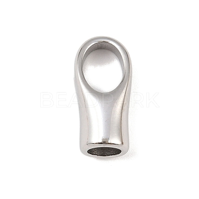 Tarnish Resistant 304 Stainless Steel Cord Ends STAS-N034-16-1