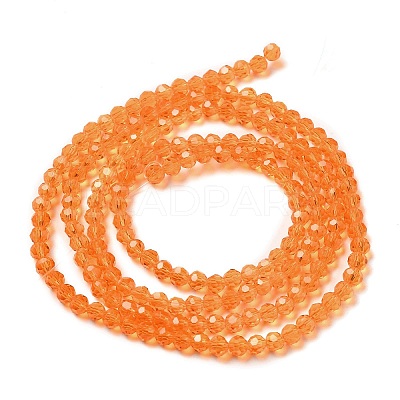 Transparent Glass Beads Strands EGLA-A035-T3mm-D05-1