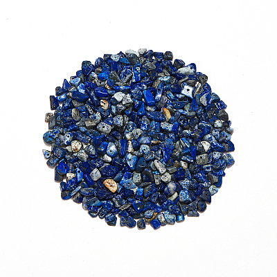 Natural Lapis Lazuli Chip Beads G-CJ0001-25-1